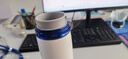 乐扣乐扣（LOCK&LOCK）不锈钢情侣学生保温杯菲特旋转盖轻量杯450ml白蓝 LHC4131WB 实拍图