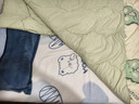 艾薇牛奶绒枕套法兰绒学生宿舍枕头套一个 清风韵律 48*74cm 实拍图