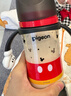 贝亲（Pigeon）PPSU迪士尼双把手奶瓶240ml L号奶嘴 经典米奇 6月+ AA238 实拍图