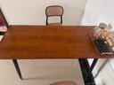 实木书桌面定做桌面板吧台板办公电脑桌餐桌飘窗台面板实木板定制 松木-榆木-白蜡木-胡桃木-定制 实拍图