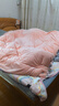 水星家纺被子冬季被子加厚被芯纤维被褥约7.1斤200*230cm粉 实拍图