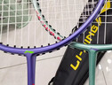 李宁（LI-NING）羽毛球拍雷霆9碳复合对拍碳素中杆娱乐休闲初学者已拉线送球手胶 实拍图
