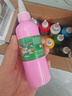 佳茉12色100ml丙烯画颜料1200ml套装小罐装绘画涂鸦艺考室内外绘画礼物扇子涂鸦美育工具 实拍图