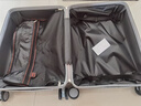 梵地亚行李箱小型登机箱男出差短途女旅行拉杆箱密码皮箱杯架银色20英寸 实拍图
