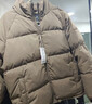 京东京造羽绒服男女情侣同款真鸭绒冬季保暖外套面包服加厚短款 烟灰咖 L 实拍图