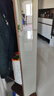 唯博思实木穿衣镜全身镜子落地镜一体家用卧室可旋转衣帽架多功能置物架 胡桃色【B58底盘款40cm】 实拍图