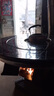 好厨官农村取暖桌冬季农村烤火炉取暖炉家用回风柴火炉灶烧柴无烟气化炉 升级新款气化炉1.2米不锈钢黑金平转【一胆两用】 实拍图