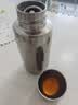 TUNE-PATTERN纯钛保温杯双层高档磁吸钛杯焖泡茶杯养生钛水杯母亲节礼品钛杯子 炫目银【送皮质杯套+杯刷】350ml 实拍图