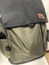 Lee户外双肩包男登山旅行包大容量背包女学生书包16寸电脑包 墨绿色 实拍图