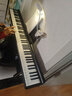 特伦斯电子琴88键折叠琴成人儿童初学电钢键盘教学乐器V10便携钢琴 典雅黑+原装琴包+Z型琴架 实拍图
