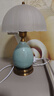 姿灯（ZIDENG）台灯卧室床头灯北欧现代新中式轻奢书房陶瓷ins风欧式复古装饰灯 实拍图