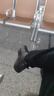 红蜻蜓休闲高帮商务皮鞋秋冬男棉鞋中年加绒爸爸鞋WTD43136黑色42 实拍图