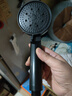 增压花洒喷头黑武士魔幻五档淋浴花晒头淋雨喷淋花酒超强单热水器 黑武士硬刺花洒1个 实拍图