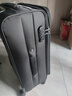汉客万向轮行李箱旅行箱男女拉杆箱大容量商务箱子密码箱包黑色24英寸 实拍图