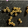 吾皇老金黄金小金珠足金999古法DIY配件手串散珠金珠子转运珠送礼 约0.05g 实拍图