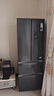 美的（Midea）325L法式四开门冰箱小户型超薄风冷无霜一级能效变频节能净味以旧换新BCD-325WFPM(E)国家补贴 实拍图