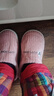 小熊小兔踩屎感棉拖鞋女士厚底防滑冬季外穿居家情侣保暖学生男 小熊小兔棉拖-粉色 36-37 适合35-36 实拍图