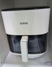 苏泊尔（SUPOR）空气炸锅双热源不用翻面 家用多功能全自动一体机 6L可视 蒸汽嫩炸智能触控电炸锅KD60D872 实拍图