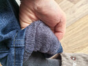 罗蒙（ROMON）男士牛仔裤男秋冬商务休闲裤男弹力直筒男裤厚款深档直筒长裤高腰 黑灰色+深蓝色【冬季款】 加绒 31 【腰围2尺4建议115-125斤】 实拍图