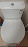 九牧（JOMOO）马桶 家用虹吸式马桶大冲力节水坐便器 防臭瞬冲 易洁抗菌马桶 行业爆款-双旋暴风冲11370-305坑 实拍图