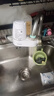 美的（Midea）净水器水龙头过滤器家用自来水过滤器净水器直饮厨房卫生间通用除余氯除水垢双出水可清洗滤芯 微气泡一机8芯【12级去除农残】 实拍图