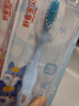 舒客宝贝儿童牙刷套装护齿细毛软毛小刷头2-3-6-12岁底部带吸盘设计4支装 实拍图