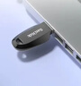 闪迪（SanDisk）64GB USB3.2 U盘 CZ550黑色 读速100MB/s 安全加密 数据恢复 学习办公电脑车载 高速大容量优盘 实拍图