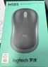 罗技（Logitech）M185鼠标 无线鼠标 办公鼠标 对称鼠标 黑色灰边 带无线2.4G接收器 实拍图