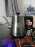 金灶（KAMJOVE） 茶艺专用泡茶烧水壶优雅长嘴电热水壶随手泡开水壶自动断电热水壶煮水壶家用1L 1L T-93（不锈钢色） 实拍图
