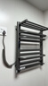 京东京造暖云Pro电热毛巾架智能款 碳纤维加热卫生间浴室烘干包安装太空灰 实拍图