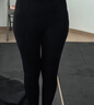 SIINSIIN【杨幂同款】鲨鱼裤女外穿冬季显瘦打底裤高腰收腹加绒加厚裤子 【高暖款】显瘦黑 （-5°C-8°C） L （105-120斤） 实拍图