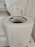 英屋全自动内衣内裤洗衣机洗烘一体迷你洗衣机小型婴儿洗衣机洗袜子神器洗袜机懒人洗衣机全自动带脱水 【双仓烘干款】不锈钢内桶+UV抑菌+高温煮洗+烘干 实拍图