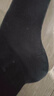 京东京造【10A抑菌袜】新疆棉四季秋冬吸汗休闲袜透气简约黑5双 实拍图
