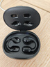 兰士顿 蓝牙耳机 骨传导概念真无线耳机 开放式耳夹不入耳 运动跑步骑行游戏通话降噪 黑色 实拍图
