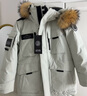 波司登极寒鹅绒羽绒服男女情侣同款冬加厚连帽短款大毛领保暖外套 实拍图