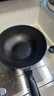 美厨（MAXCOOK）炒锅铁锅 带盖30cm无涂层精铁炒菜锅氮化 燃气电磁炉通用MCC4558 实拍图