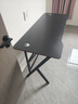 奥伦福特  电脑桌台式家用电竞游戏桌办公书桌简约书房写字桌子 碳纤维纹路单桌-140*60 升级款电竞桌 实拍图
