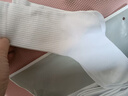 莫代尔5双袜子男长筒新疆棉秋冬10A抗菌防臭吸汗白色学生时尚中筒袜四季 【长筒袜】白色 5双 均码 【60%新疆棉防臭】 实拍图