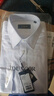 雅戈尔（YOUNGOR）长袖衬衫男DP免烫衬衫纯棉面料抗皱易打理新品 YLDP10171BJA白色 42 实拍图