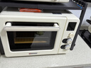 海氏（Hauswirt）四代C40升级款电烤箱家用烘焙背部大风机多功能发酵一体机搪瓷内胆新年礼物 米白色 40L 实拍图