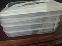 京东京造 饺子冰箱收纳盒 食品接触级包水饺馄饨冷冻收纳盒 （四层一盖） 实拍图