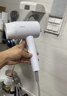 美的（Midea）1亿负离子电吹风 护发不伤发吹风机 大功率快干家用吹风筒 FJ208-极地白1800W  年会奖品 生日礼物 实拍图