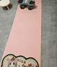 匹克瑜伽垫男女健身训练运动加减震静隔音防滑垫儿童舞蹈垫厚粉色 实拍图