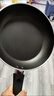爱仕达（ASD）平底锅不粘锅家用煎锅牛排早餐煎蛋锅 28cm电磁炉燃气灶通用8128E 实拍图