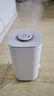 美的（Midea）【轻音除菌】大雾量加湿器 家用卧室母婴舒润保湿雾化喷雾器 办公室大面积桌面空气净化低噪加湿器 【全网热销】白色 4L水箱 晒单实拍图