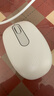罗技（Logitech）M196 无线蓝牙鼠标 办公鼠标 笔记本商务办公家用 小巧便携 对称手型 珍珠白 实拍图