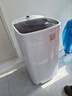先科（SAST）【五万好评】脱水机甩干机家用单甩不锈钢甩桶甩干桶脱水桶小型干衣机单脱水衣服烘干机烘衣机婴儿 12KG【不锈钢加厚+真材实料+快速甩干】 实拍图