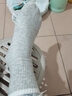 浪莎鲨鱼裤袜子女士中筒袜纯棉外穿长袜潮网红款ins 灰3白2 均码 实拍图