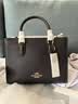 蔻驰（COACH）【品牌直供】女士MAGGIE中号单肩斜挎托特包黑色CY668礼物次日达 实拍图