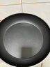 九阳（Joyoung）炒锅铁锅健康无涂层精铁锅家用炒菜锅炉灶通用34cm带盖C122 实拍图